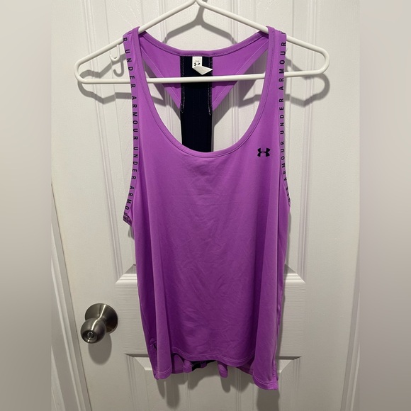 UNDER ARMOUR KNOCKOUT TANK MEDIUM - Picture 3 of 6